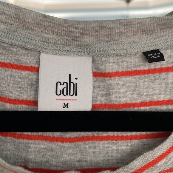 Cabi #5331 orange & Grey tank - Picture 2 of 3